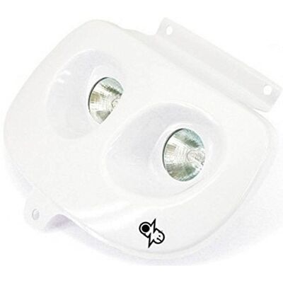 one by Camamoto cod.77201310 Masque de Phare Blanc pour MBK Booster/Yamaha bw's de 1994 à 2003 one by Camamoto cod.77201310 Masque de Phare Blanc pour MBK Booster/Yamaha bw's de 1994 à 2003