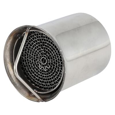 JFG RACING Chicane Echappement Moto,DB Killer 50mmBaffte Tuyau d'échappement Universel en Acier Inoxydable OD x 72mm de Long JFG RACING Chicane Echappement Moto,DB Killer 50mmBaffte Tuyau d'échappement Universel en Acier Inoxydable OD x 72mm de Long