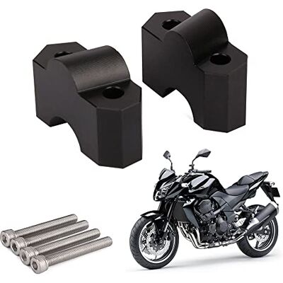 JFG RACING Rehausseur Guidon Moto 22mm pour Guidon de 2,2 cm 3,0 cm Rehausse Guidon pour Z750 04-11, Z1000 07-09 JFG RACING Rehausseur Guidon Moto 22mm pour Guidon de 2,2 cm 3,0 cm Rehausse Guidon pour Z750 04-11, Z1000 07-09