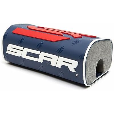 SCAR Mousse de Guidon 28 3D sans barre Moto Cross Quad Dirt Bike Enduro Supermotard Bleu foncé SCAR Mousse de Guidon 28 3D sans barre Moto Cross Quad Dirt Bike Enduro Supermotard Bleu foncé