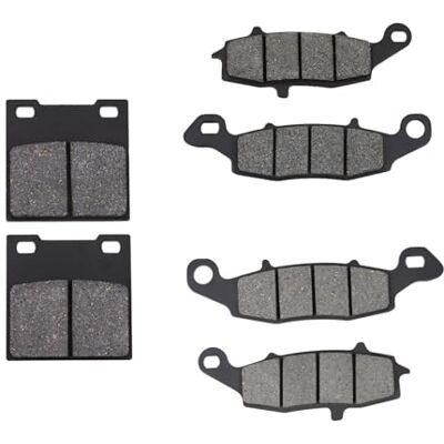AHL 3 paires kit Plaquettes de frein pour GSF 600 S 2000-2003 / GSF 600 Y/K Naked 2000-2004 / GSF 600 S/K Faired 2000-2004 AHL 3 paires kit Plaquettes de frein pour GSF 600 S 2000-2003 / GSF 600 Y/K Naked 2000-2004 / GSF 600 S/K Faired 2000-2004