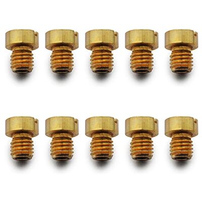 Easyboost Boite de 10 Gicleurs 5mm pour Carburateur Dellorto PHBG 19 et 21mm pour Scooter Moto 50 Mob (100-102-105-108-110-112-115-118-120-122) Easyboost Boite de 10 Gicleurs 5mm pour Carburateur Dellorto PHBG 19 et 21mm pour Scooter Moto 50 Mob (100-102-105-108-110-112-115-118-120-122)