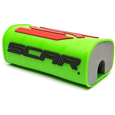 SCAR Mousse de Guidon 28 3D sans barre Moto Cross Quad Dirt Bike Enduro Supermotard Vert fluo SCAR Mousse de Guidon 28 3D sans barre Moto Cross Quad Dirt Bike Enduro Supermotard Vert fluo