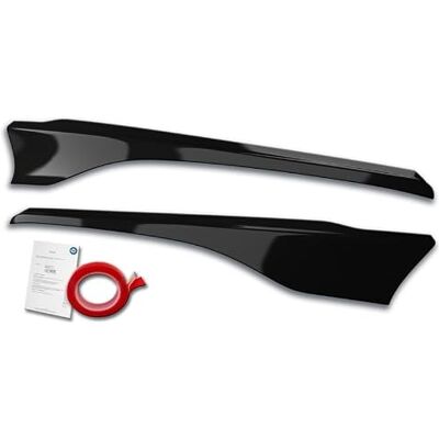 RDX Racedesign Spoilers de phares compatible avec Ford Transit Custom & Tourneo Custom Facelift 2018-2023 (ABS Noir Brillant) RDX Racedesign Spoilers de phares compatible avec Ford Transit Custom & Tourneo Custom Facelift 2018-2023 (ABS Noir Brillant)