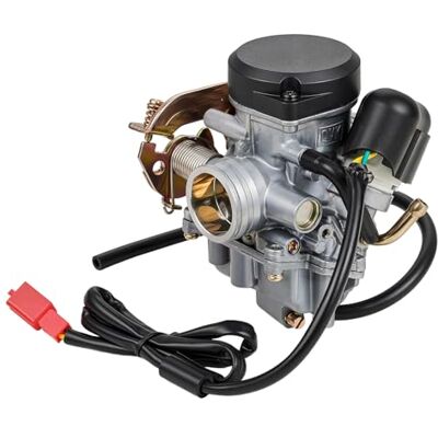 JFG RACING Carburateur Moto GY6 150 cc-250 cc,Carburateur de Moto 26mm pour Moteur GY6 125cc 150 cc 200 cc 250 cc Scooters ATV Go Karts Motorcoss JFG RACING Carburateur Moto GY6 150 cc-250 cc,Carburateur de Moto 26mm pour Moteur GY6 125cc 150 cc 200 cc 250 cc Scooters ATV Go Karts Motorcoss