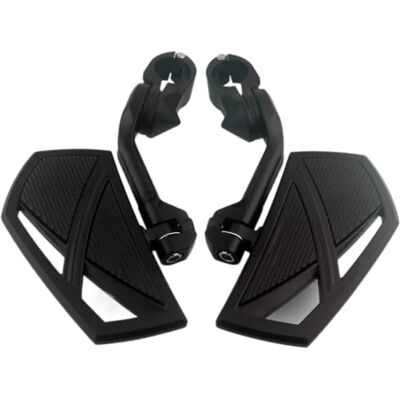 U125MOTO Repose-pieds de moto Pour Road King Street Glide Pour Sportster 1,25" chevilles de pied de route de garde de moteur de repose-pieds de motos de 32mm petites/grandes U125MOTO Repose-pieds de moto Pour Road King Street Glide Pour Sportster 1,25" chevilles de pied de route de garde de moteur de repose-pieds de motos de 32mm petites/grandes