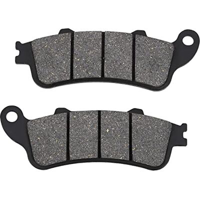 AHL Plaquettes de Frein Avant/Arrière pour XL 1000 VX/VY/V1/V2 Varadero Non ABS Model 1999-2002 / GL 1800 6/7/8/9/A Goldwing 2006-2013 (Semi métal) AHL Plaquettes de Frein Avant/Arrière pour XL 1000 VX/VY/V1/V2 Varadero Non ABS Model 1999-2002 / GL 1800 6/7/8/9/A Goldwing 2006-2013 (Semi métal)