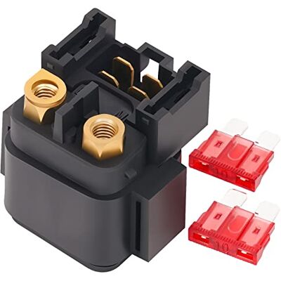 AHL Relais de solénoïde de démarreur pour yamaha RAPTOR 350 YFM350 2004-2010 AHL Relais de solénoïde de démarreur pour yamaha RAPTOR 350 YFM350 2004-2010