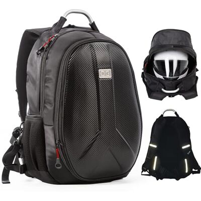 OG Original GetAway Sac à dos moto étanche, homme, rigide, grande capacité, extensible 35L / 45L, sac pour casque de motard, sangle pour casque, anti-vol, réfléchissant, USB, portable. OG Original GetAway Sac à dos moto étanche, homme, rigide, grande capacité, extensible 35L / 45L, sac pour casque de motard, sangle pour casque, anti-vol, réfléchissant, USB, portable.