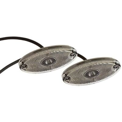 Aspöck Feu gabarit latéral LED Flatpoint II sur support Aspöck Feu gabarit latéral LED Flatpoint II sur support