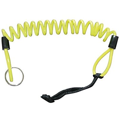 urban 1,2M4 Câble de rappel enroulé avec anneau de frein, plus adaptable, reminder universel pour cadenas moto disque casque scooter vélo trottinette jaune urban 1,2M4 Câble de rappel enroulé avec anneau de frein, plus adaptable, reminder universel pour cadenas moto disque casque scooter vélo trottinette jaune