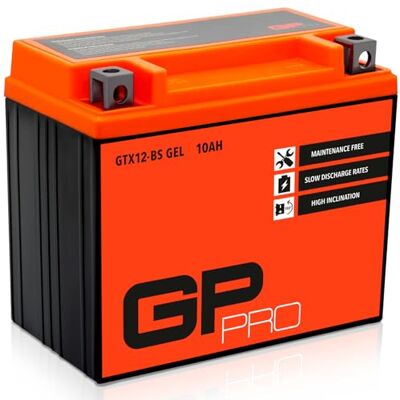 GP-PRO GTX12-BS 12 V 12 Ah batterie au gel - Batterie GP-PRO GTX12-BS 12 V 12 Ah batterie au gel - Batterie