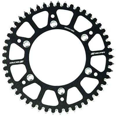 SCAR Couronne aluminium alu anti boue Compatible avec KTM SX/SXF/EXC/EXCF 125 150 250 300 350 450 500 93-23 HUSQVARNA TC FC TX TE FE FX 14-23 GASGAS MC MCF EC ECF 21-23, Noir 49 dents SCAR Couronne aluminium alu anti boue Compatible avec KTM SX/SXF/EXC/EXCF 125 150 250 300 350 450 500 93-23 HUSQVARNA TC FC TX TE FE FX 14-23 GASGAS MC MCF EC ECF 21-23, Noir 49 dents