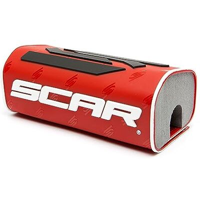 SCAR Mousse de Guidon 28 3D sans Barre Moto Cross Quad Dirt Bike Enduro Supermotard Rouge SCAR Mousse de Guidon 28 3D sans Barre Moto Cross Quad Dirt Bike Enduro Supermotard Rouge