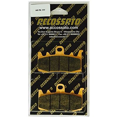 ACCOSSATO Plaquette de Frein pour bMW > r 1200 2014 nINE-t, 1200 () ACCOSSATO Plaquette de Frein pour bMW > r 1200 2014 nINE-t, 1200 ()