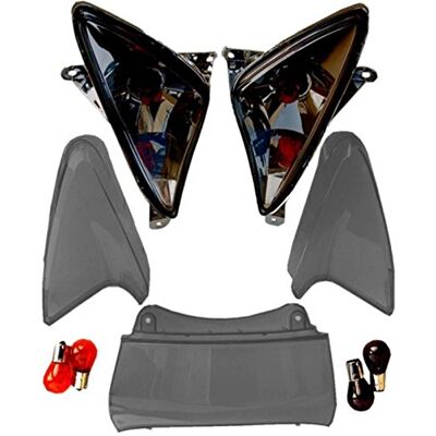 Kit Yamaha TMAX Phare et Clignotants Fumé Kit Yamaha TMAX Phare et Clignotants Fumé