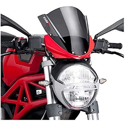 Puig 5650F Racing Film pour Ducati Original Shin YO Monster 696/796/1100 foncé/Gris fumé Taille M Puig 5650F Racing Film pour Ducati Original Shin YO Monster 696/796/1100 foncé/Gris fumé Taille M