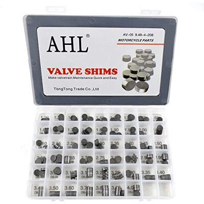 AHL 9.48mm 208pcs 1.20-4.00mm kit valve shim pastilles soupapes pour Kawasaki VN900C Vulcan 900 Custom 2007-2010 AHL 9.48mm 208pcs 1.20-4.00mm kit valve shim pastilles soupapes pour Kawasaki VN900C Vulcan 900 Custom 2007-2010