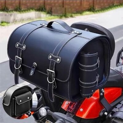 generic Coffre de moto rétro imperméable avec serrure à combinaison – Valise pour casque de moto, design élégant et sûr generic Coffre de moto rétro imperméable avec serrure à combinaison – Valise pour casque de moto, design élégant et sûr