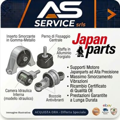 JAPANPARTS RU-804 Support moteur pour Suzuki Jimny, Samurai, SJ 410/S413 JAPANPARTS RU-804 Support moteur pour Suzuki Jimny, Samurai, SJ 410/S413