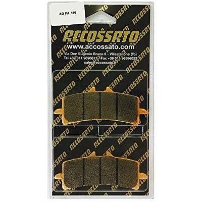 ACCOSSATO agpa186st-7 Plaquette de Frein pour bMW > 1200 HP2 Sport, 1200 (2008 – 2010) ACCOSSATO agpa186st-7 Plaquette de Frein pour bMW > 1200 HP2 Sport, 1200 (2008 – 2010)