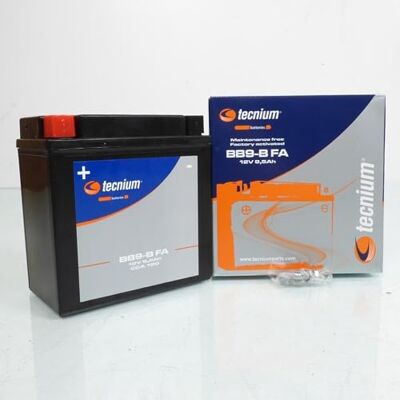 TECNIUM Batterie SLA pour Moto Daelim 125 Vt Evolution 1998 à 2003 YB9-B / 12V 9Ah Neuf TECNIUM Batterie SLA pour Moto Daelim 125 Vt Evolution 1998 à 2003 YB9-B / 12V 9Ah Neuf