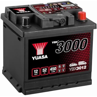 Yuasa BATTERIE YBX3012 12V 52AH 450A Yuasa BATTERIE YBX3012 12V 52AH 450A
