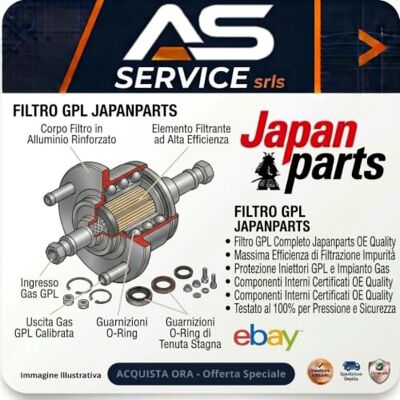 Japanparts FO-GAS9S Filtre à carburant Japanparts FO-GAS9S Filtre à carburant
