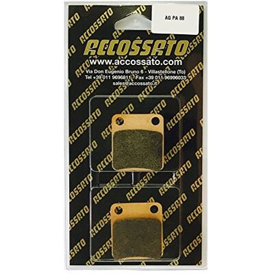 ACCOSSATO Plaquette de Frein agpa88or, Suzuki LT-A 500 F Vinson, 500 (2002) ACCOSSATO Plaquette de Frein agpa88or, Suzuki LT-A 500 F Vinson, 500 (2002)