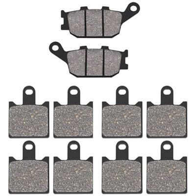 AHL Kit moto plaquettes de frein pour Kawasaki Z1000 ABS (ZR1000 C7F/C8F/C9F) 2007-2009 (semi-métal) AHL Kit moto plaquettes de frein pour Kawasaki Z1000 ABS (ZR1000 C7F/C8F/C9F) 2007-2009 (semi-métal)