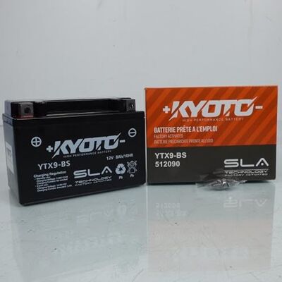 Kyoto Batterie SLA pour Moto Yamaha 600 Xj S Diversion 1992 à 2002 YTX9-BS SLA / 12V 8Ah Neuf Kyoto Batterie SLA pour Moto Yamaha 600 Xj S Diversion 1992 à 2002 YTX9-BS SLA / 12V 8Ah Neuf