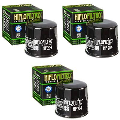 HifloFiltro 3x Filtre à l'huile Honda CBR 600 FS Sport 01-02 Hiflo HF204 HifloFiltro 3x Filtre à l'huile Honda CBR 600 FS Sport 01-02 Hiflo HF204