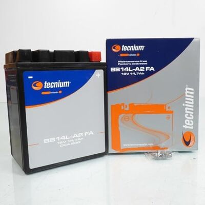 Tecnium Batterie SLA pour Scooter Piaggio 500 X9 2000 à 2007 YB14L-A2 / 12V 14Ah Neuf Tecnium Batterie SLA pour Scooter Piaggio 500 X9 2000 à 2007 YB14L-A2 / 12V 14Ah Neuf