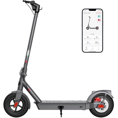 SISIGAD Trottinette Électrique Adulte 10 Pouces Electric Scooter avec App, Portée Maxi 42km Batterie 36V 10.4AH Trottinette Électrique Pliable avec Vitesse Maxi 25km/h Moteur 350W, avec Double Frein SISIGAD Trottinette Électrique Adulte 10 Pouces Electric Scooter avec App, Portée Maxi 42km Batterie 36V 10.4AH Trottinette Électrique Pliable avec Vitesse Maxi 25km/h Moteur 350W, avec Double Frein