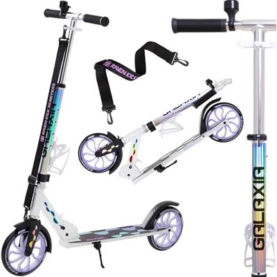 Raven Anabel Trottinette pour Enfant 200mm avec frein à main (orange/rose) Raven Anabel Trottinette pour Enfant 200mm avec frein à main (orange/rose)