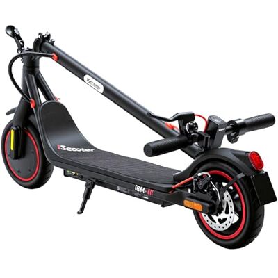 iScooter Scooter électrique i8M, autonomie maximale: 25 km, Vitesse de pointe: 25 km/h, Pneus 8,5 pouces, double système de freinage, convient aux adultes et aux adolescents, équipé d'une application iScooter Scooter électrique i8M, autonomie maximale: 25 km, Vitesse de pointe: 25 km/h, Pneus 8,5 pouces, double système de freinage, convient aux adultes et aux adolescents, équipé d'une application