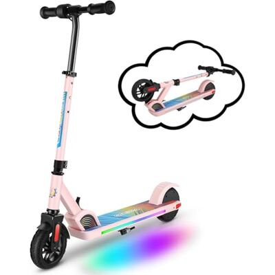 Caroma Trottinette Electrique(8-10-12Ans), Trottinette électrique Pliable pour Enfants, Autonomie Max 6 KM, Max 16 KM/H, Moteur 150W, Vitesse et Hauteur Réglables, Cadeau pour Enfants et Adolescents Caroma Trottinette Electrique(8-10-12Ans), Trottinette électrique Pliable pour Enfants, Autonomie Max 6 KM, Max 16 KM/H, Moteur 150W, Vitesse et Hauteur Réglables, Cadeau pour Enfants et Adolescents