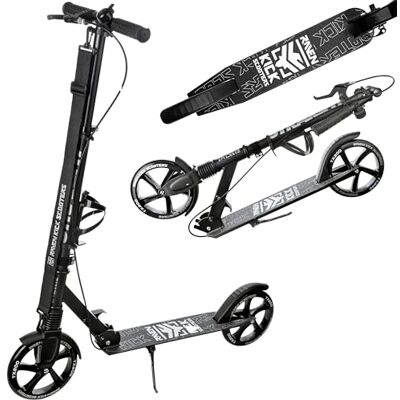 Raven Anabel Trottinette pour Enfant 200mm avec frein à main (orange/rose) Raven Anabel Trottinette pour Enfant 200mm avec frein à main (orange/rose)