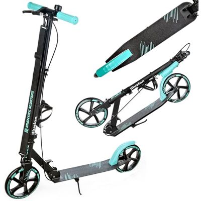 Raven Anabel Trottinette pour Enfant 200mm avec frein à main (orange/rose) Raven Anabel Trottinette pour Enfant 200mm avec frein à main (orange/rose)