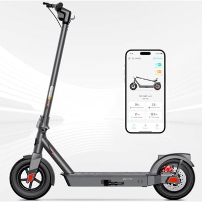 Generic Trottinette électrique pliable de 10" / 7,8 Ah, pour adultes, max. 20 km/h, moteur 350 W, portée de 32 km, écran LED à double frein, connexion APP, charge maximale 120 kg (ABE) Generic Trottinette électrique pliable de 10" / 7,8 Ah, pour adultes, max. 20 km/h, moteur 350 W, portée de 32 km, écran LED à double frein, connexion APP, charge maximale 120 kg (ABE)