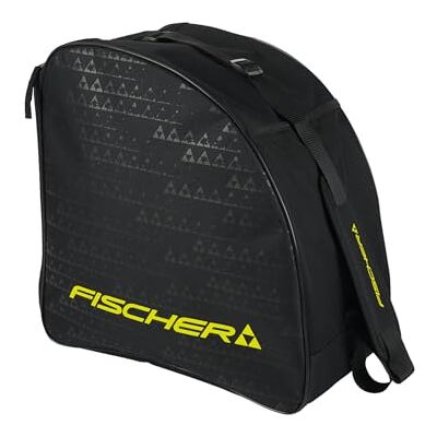 Fischer FS25750 Sac à chaussures de ski Noir/jaune 40 x 40 x 20 cm Fischer FS25750 Sac à chaussures de ski Noir/jaune 40 x 40 x 20 cm