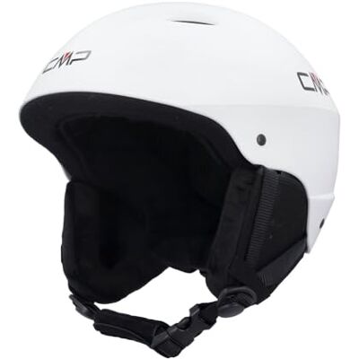 CMP Yj-2 Casque de ski pour enfants, 3B17894, unisexe, blanc, S CMP Yj-2 Casque de ski pour enfants, 3B17894, unisexe, blanc, S