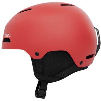 Giro Ledge FS Casque de ski et snowboard M, coque rigide en ABS avec EPS, système de réglage en forme, ventilation, casque freestyle rouge mat (rouge mat) Giro Ledge FS Casque de ski et snowboard M, coque rigide en ABS avec EPS, système de réglage en forme, ventilation, casque freestyle rouge mat (rouge mat)