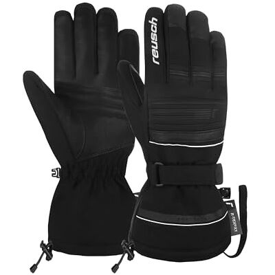 Reusch Gants de ski pour homme et femme Chauds et imperméables Softshell Reusch Gants de ski pour homme et femme Chauds et imperméables Softshell