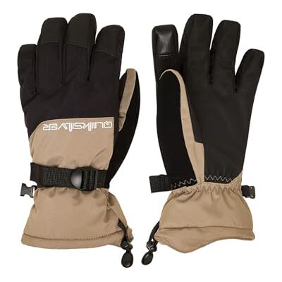 Quiksilver Gants MISSION GLOVE Homme Beige S Quiksilver Gants MISSION GLOVE Homme Beige S