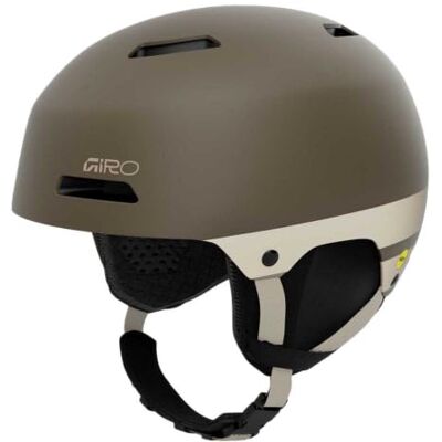 Giro Ledge FS MIPS Casque de ski et de snowboard S Coque rigide en ABS avec EPS, protection MIPS, système In Form Fit System, ventilation Casque de freestyle Matte Bark (bicolore) Giro Ledge FS MIPS Casque de ski et de snowboard S Coque rigide en ABS avec EPS, protection MIPS, système In Form Fit System, ventilation Casque de freestyle Matte Bark (bicolore)