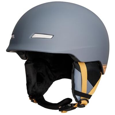 Quiksilver Casque Play pour homme, marron, taille L Quiksilver Casque Play pour homme, marron, taille L