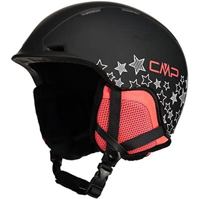 CMP Xj-4 Casque de ski unisexe pour enfant, noir, XS, noir CMP Xj-4 Casque de ski unisexe pour enfant, noir, XS, noir