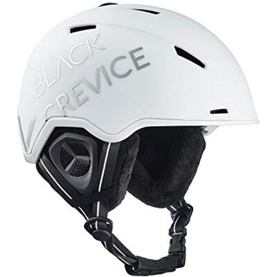 Black Crevice Casque de ski Vail, blanc mat/argenté, L (58-61 cm) Black Crevice Casque de ski Vail, blanc mat/argenté, L (58-61 cm)