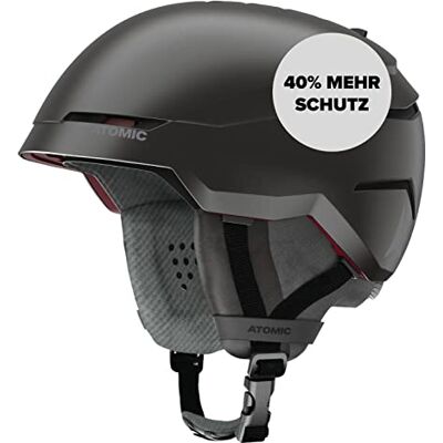 Atomic , Casque de ski sur piste, Unisexe, Savor AMID, M (55-59 cm), Noir, AN5005680M Atomic , Casque de ski sur piste, Unisexe, Savor AMID, M (55-59 cm), Noir, AN5005680M